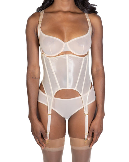 Sheer Corset Garter, Beta-0