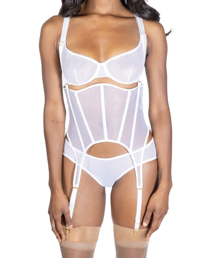 Sheer Corset Garter, Beta-3