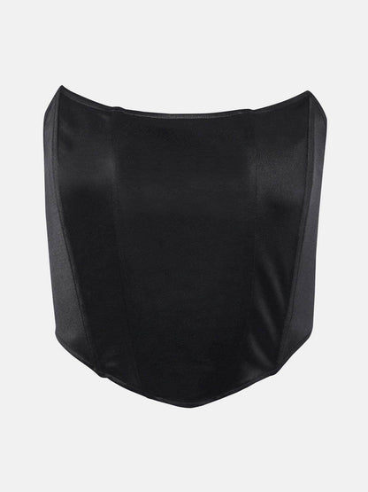 Stylish Tube Cropped Top for Effortless Summer Fashion-3