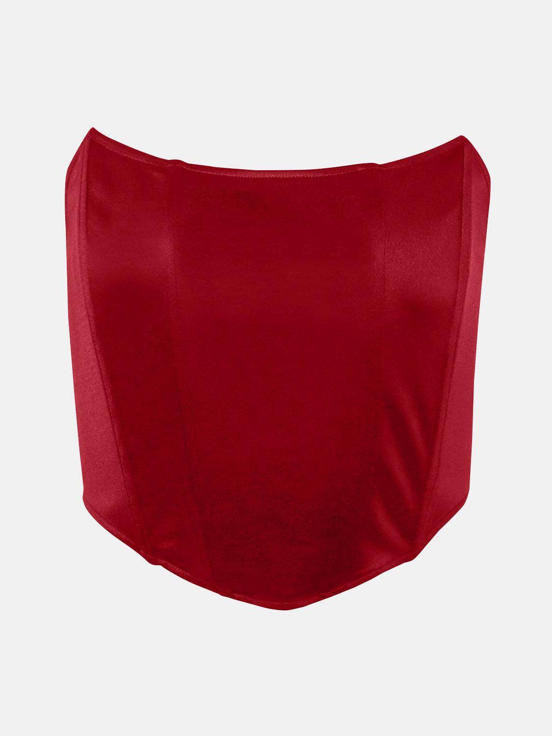 Stylish Tube Cropped Top for Effortless Summer Fashion-7