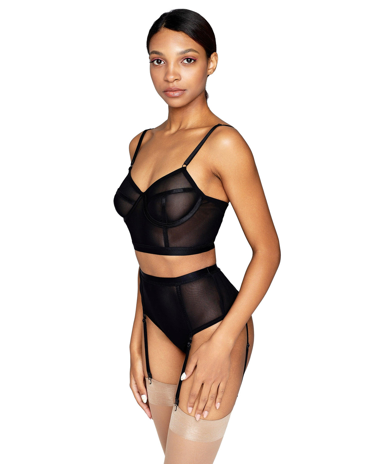 Bra-top Sheer Mesh, Citala-2