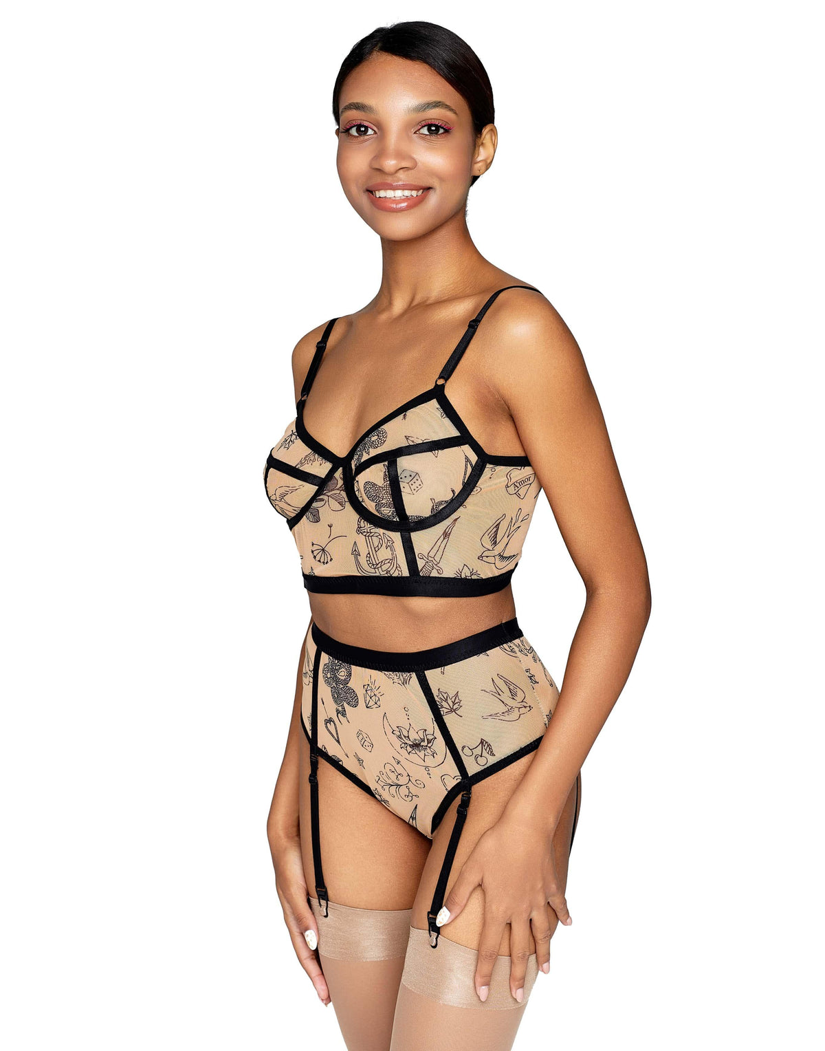 Bra-top Tattoo Print, Citala-3