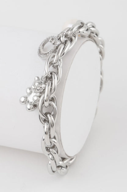 Teddy Bear Chain Bracelet-3