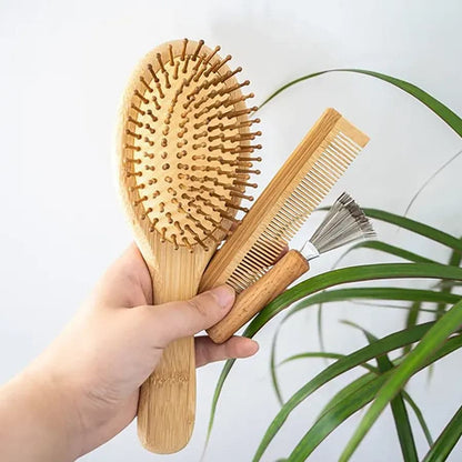 Flat Bamboo Comb-4