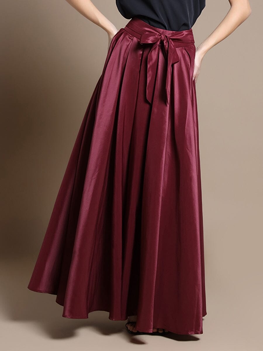 Gracia Fashion Women's Maxi Full Skirt-0