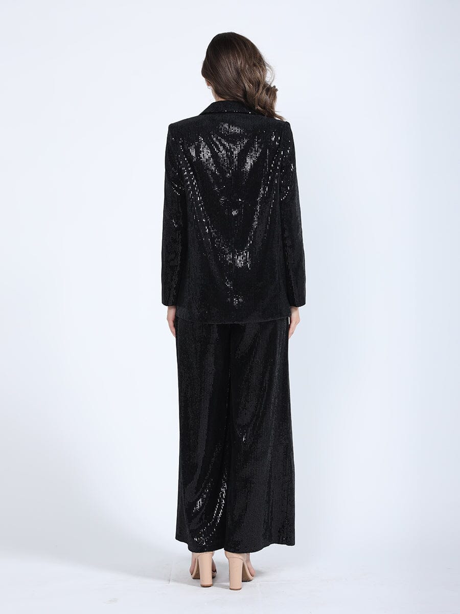 Sequin Embellished Blazer-3