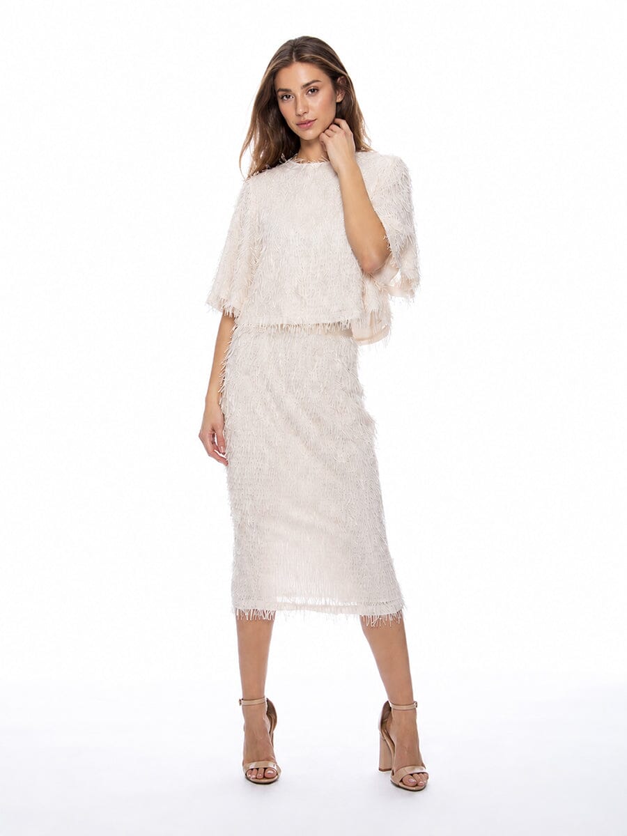 Tinsel Style Pencil Skirt-1